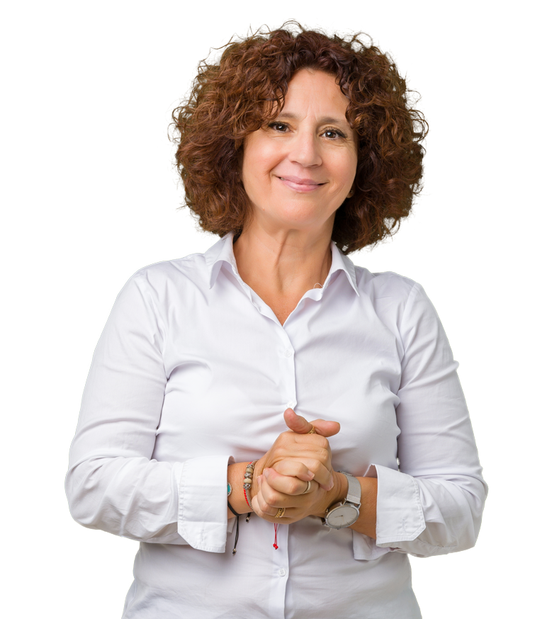 female college faculty wearing white shirt